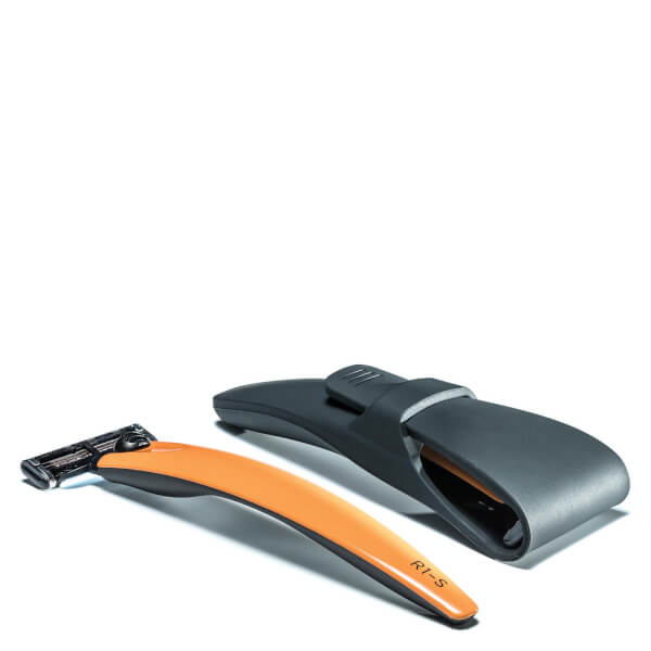 Bolin Webb R1 Razor-S 男士手动剃须刀 橘黄色 带保护套