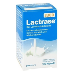 Lactrase 3300 FCC 孕妇哺乳妈妈儿童乳糖酶 100粒