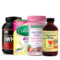 Vitamin World：全场产品 满$45额外7.5折  含Culturelle康萃乐/Childlife童年时光等