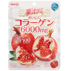【日亚直邮】Meiji 明治 石榴汁胶原蛋白软糖 81g*6袋