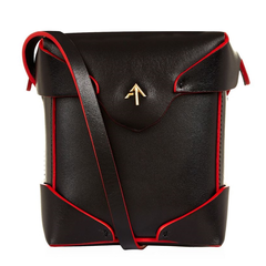 Manu Atelier 箭头包 17春季新款黑红配色 盒子包肩包斜挎包 £280（约2443元）