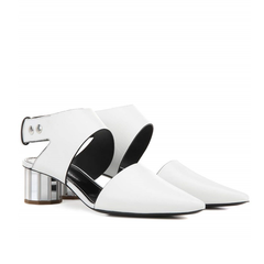 Proenza Schouler 白色尖头粗跟鞋 $895（约6359元）