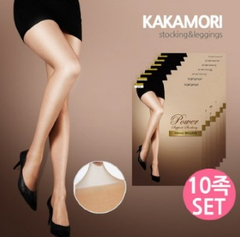 KaKamori 高弹力丝袜20D 防勾丝透明丝袜× 10双