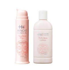 【免运费】日本*本土护肤品牌：HINOKI CLINICAL 细密洗面奶+乳液套装