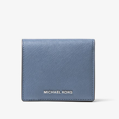 【4折好价！】MICHAEL Michael Kors Jet Set Tr*el 十字纹牛皮短钱夹