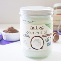 Nutiva 有机冷榨椰子油1.6L