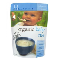 Bellamy's 贝拉米 有机婴幼儿米糊 4个月以上 125g AU