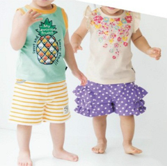 GITA basic 小童夏季无袖背心 高品质天竺棉 24款可选