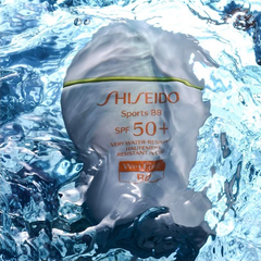送资生堂中小样套装！Shiseido 资生堂 SPF50+运动防水*BB霜 30ml