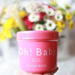 【前100名免运费】HOUSE OF ROSE oh！baby 玫瑰身体去角质磨砂膏570g 含税到手价2508日元（约150元）