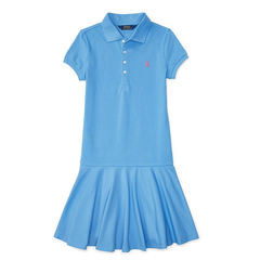 【码全！】Ralph Lauren 拉夫劳伦 2-6岁女童棉质短袖连衣裙