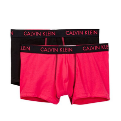 【4.3折！】Calvin Klein 凯文克莱 男士平角裤 两只装 三色选