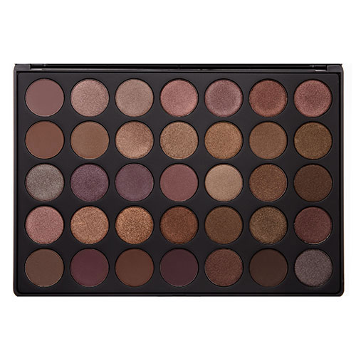 【55海淘节】Morphe 35色眼影盘 棕色大地色 35T £22.41（约196元）