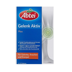 【德亚自营】Abtei Gelenk 骨胶原蛋白片 改善*与骨骼 30片/盒