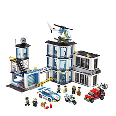【美亚自营】LEGO City 乐高城市系列警察总局 60141