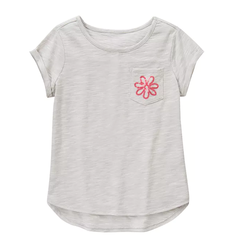 【55海淘节】Gymboree 金宝贝 小雏菊印花棉质短袖T恤 $5.39（约39元）
