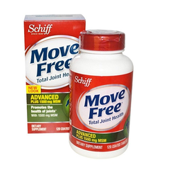【美亚自营】Schiff Move Free 维骨力绿瓶 氨糖软骨素+MSM 120粒