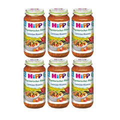 【德亚自营】Hipp 喜宝 蔬菜烩饭 250g*6瓶装
