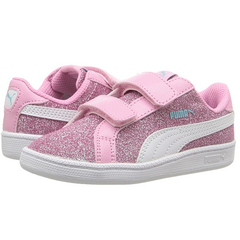 Puma Kids Smash Glitz Glamm V INF 粉色女童款运动鞋 $32.99（约239元）
