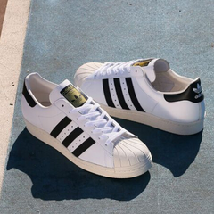 【5折！】Adidas 阿迪达斯 Originals Superstar 80's 男士金标小白鞋