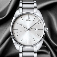 【55专享】Calvin Klein Exchange系列 瑞士时尚石英男款腕表K2F21126