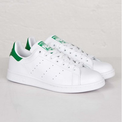 【新补货！】Adidas 阿迪达斯 Stan Smith 大童款绿尾运动鞋