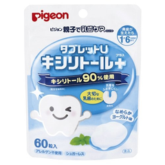 Pigeon 贝亲 幼儿乳牙 安抚护齿糖 60片装 341日元（约19元）