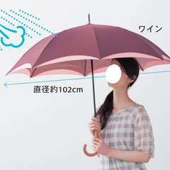 Belle Maison 千趣会 抗强风99% UV CUT 晴雨伞 1252日元（约75元）