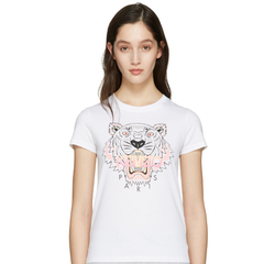 Kenzo White Tiger T-Shirt 虎头图案白T恤 $79（约572元）
