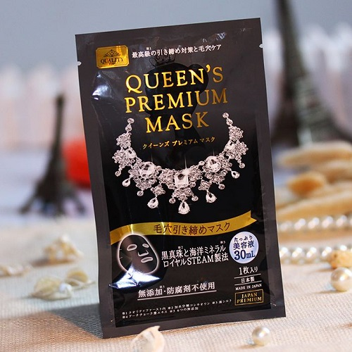 【中亚Prime会员】QUALITY 1st 皇后的秘密 钻石面膜 紧致毛孔 5片装