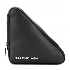【新款】Balenciaga 搞怪玩趣的三角形皮质手包