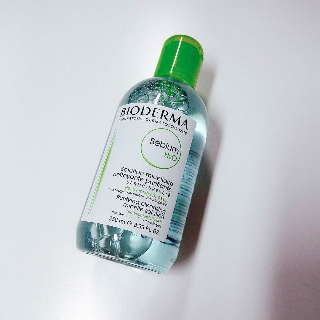买一送一！直邮中国！Bioderma 贝德玛 净颜洁肤卸妆水蓝水 油性肤质 250ml