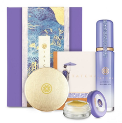 限量套装：Tatcha 精选护肤护唇套装（4件组） $59（约395元）