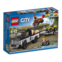 【美亚自营】LEGO 乐高 城市系列 ATV赛队 60148 趣味积木玩具