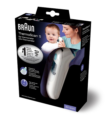 德亚自营！Braun 博朗 ThermoScan 5 IRT6020 耳温*