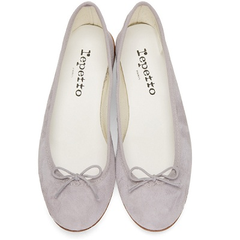 Repetto Suede Cendrillon Ballerina Flats 灰色款芭蕾舞平底鞋 $189（约1369元）