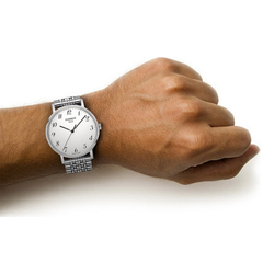 Tissot天梭 T-Classic Everytime系列 瑞士石英中性腕表T1094101103200