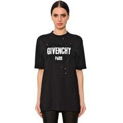 下一个街拍热款！Givenchy 新款破洞logo T $740（约5258元）