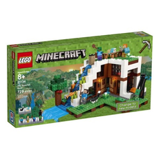 降价了！LEGO 乐高 21134 我的世界系列 瀑布基地