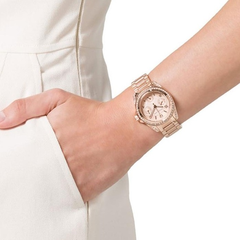 【德亚直邮】Micheal Kors MK5263 女士玫瑰金时尚手表