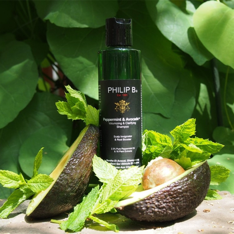 【美亚直邮】Philip B 薄荷鳄梨丰盈澄净洗发水 220ml