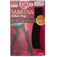 反季囤货：GUNZE SABRINA 150D 保暖裤袜 2双入 超低价596日元（约36元）