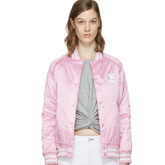 Champion Reverse We*e Pink Logo Bomber Jacket 女款粉色飞行员夹克 $51（约369元）