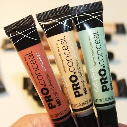 【平价版MAC】 L.A. Girl Pro Conceal HD 多色遮瑕修容液 $2.38（约17元）