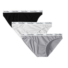 【套装 直邮到手！】Calvin Klein/CK 卡文克莱 Underwear 经典款女士三角裤内裤 3条装