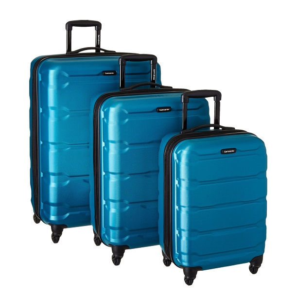 【中亚Prime会员】Samsonite 新秀丽 Omni PC 硬壳黑色行李箱拉杆箱3件套 20+24+28寸 深蓝色