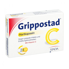 【55专享】【德国小**】Grippostad 流感感冒缓解胶囊 24粒
