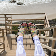 【西亚直邮】Teva 1009807 女士彩色织带柔软户外沙滩鞋凉鞋