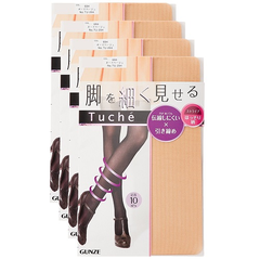 秒杀价：GUNZE 压力丝袜 4双装福袋 两款可选 1350日元（约81元）