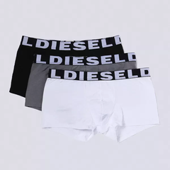 国内一条价格这里买三条！Diesel 男士纯棉平角内裤 3条装 $19.5（约141元）